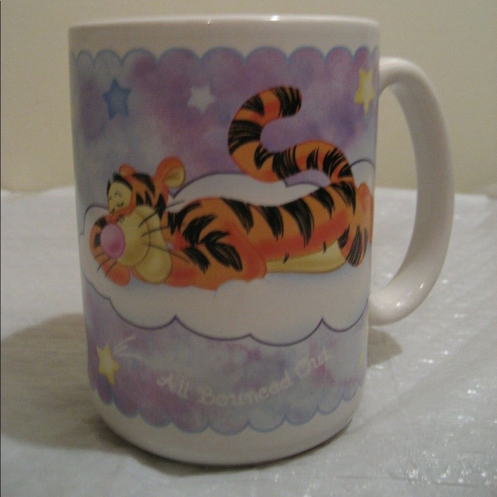 DISNEY piglet, pooh, tigger, coffee cup/mug excellent condition